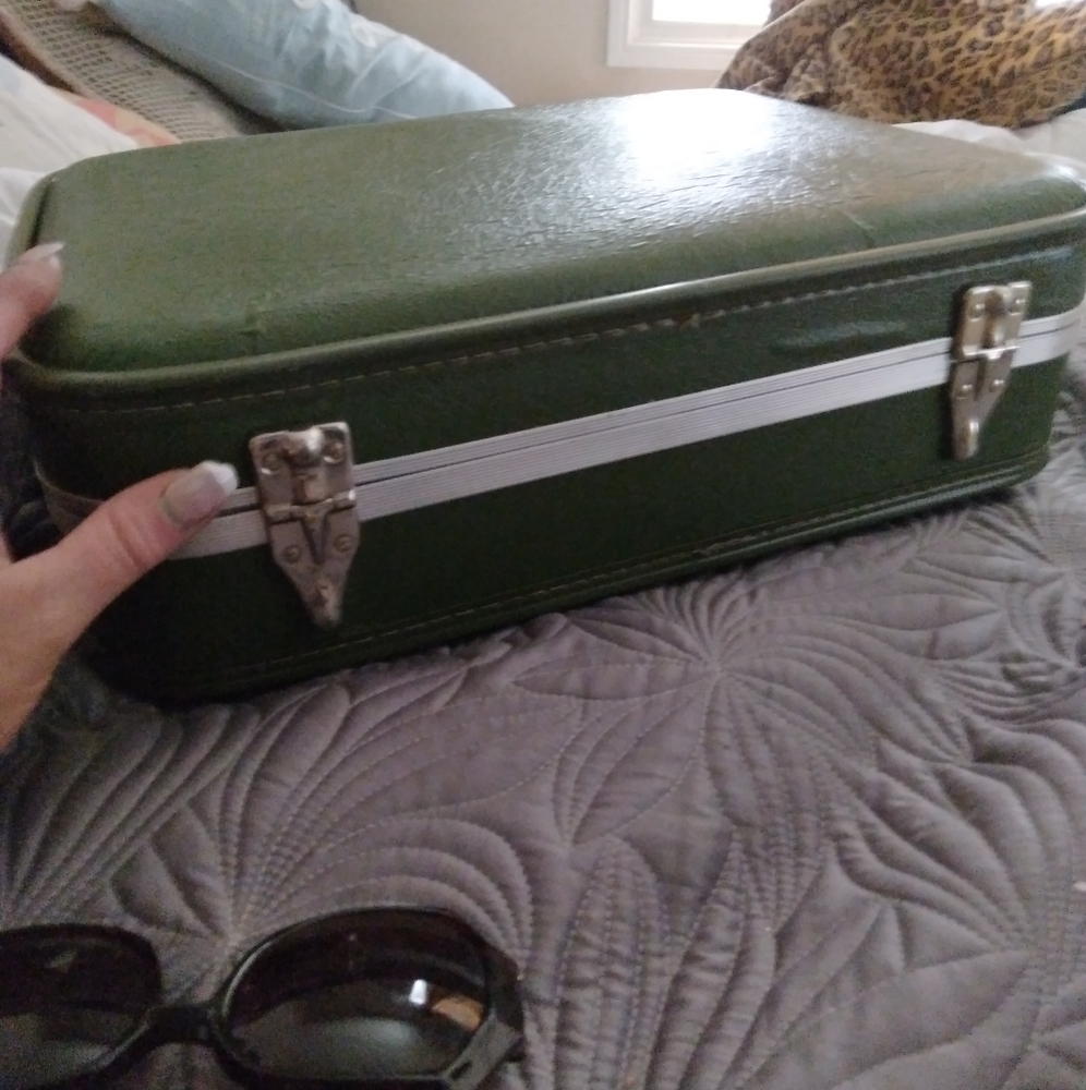 Vintage Small Hardshell Mini Case - image 2